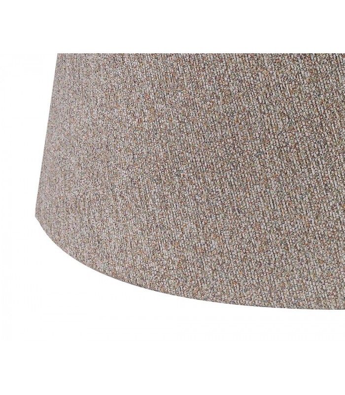 Round, 240, 300 x 200mm Fabric Shade, Multi, White Laminate - 5