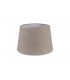 Round, 320, 400 x 260mm Fabric Shade, Multi, White Laminate - 1