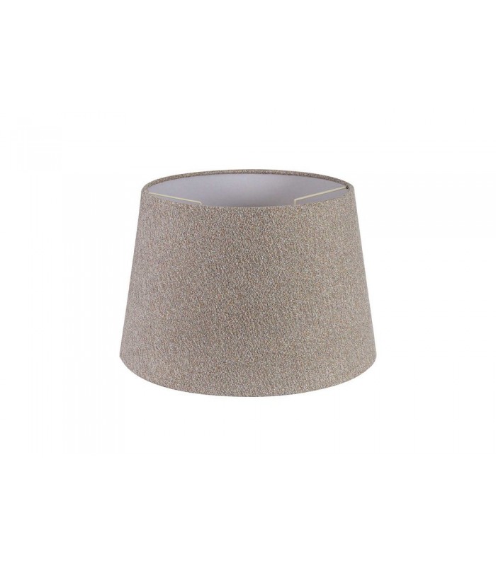 Round, 320, 400 x 260mm Fabric Shade, Multi, White Laminate - 1