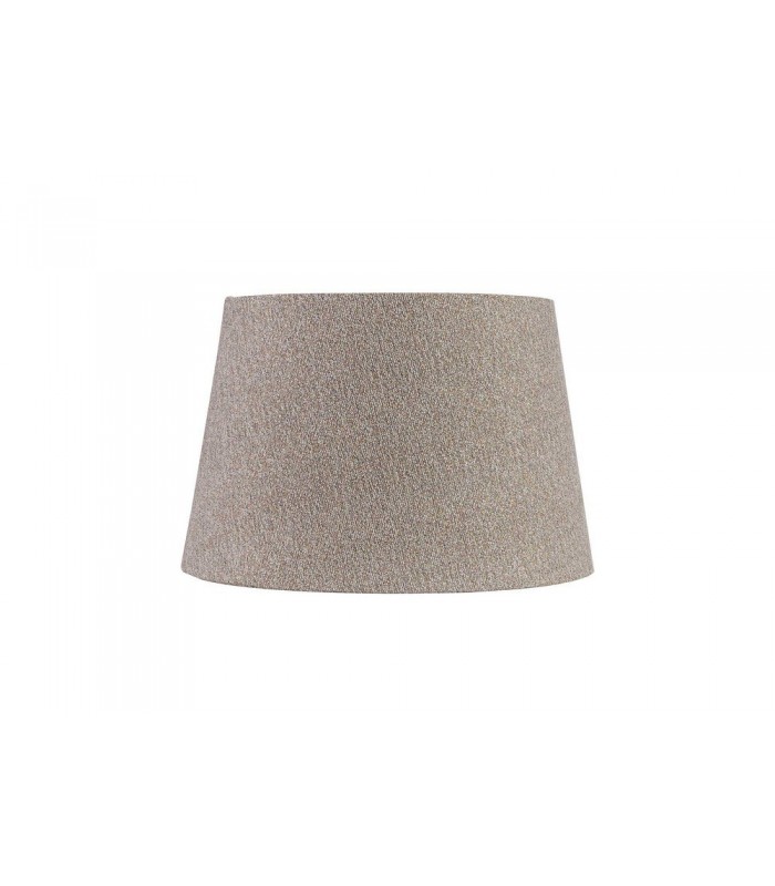Round, 320, 400 x 260mm Fabric Shade, Multi, White Laminate - 3