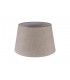 Round, 350, 450 x 280mm Fabric Shade, Multi, White Laminate - 1