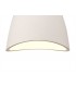 Medium Ceiling Dome Pendant, 1 x E27, White Paintable Gypsum - 7