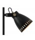 Adjustable Table Task Lamp, 1 x E27, Matt Black, Antique Brass, Khaki - 5