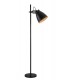 Adjustable Floor Lamp, 1 x E27, Matt Black, Antique Brass, Khaki - 1