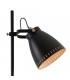 Adjustable Floor Lamp, 1 x E27, Matt Black, Antique Brass, Khaki - 5