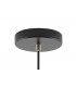 Small Ceiling Dome Pendant, 1 x E27, Matt Black, Antique Brass, Khaki - 6