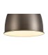 Small Ceiling Dome Pendant, 1 x E27, Antique Silver, Copper, White - 7