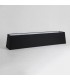 Black Rectangular Tapered Shade - 1