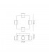 4 Light Ceiling, 4 x 5W LED, 4000K, 1700lm, IP44, Polished Chrome - 2