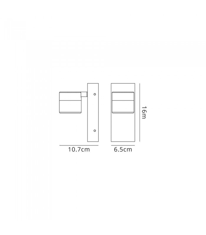 Bathroom Wall Lamp Single Adjustable, 1 x 5W LED, 4000K, 415lm, IP44, Polished Chrome - 2