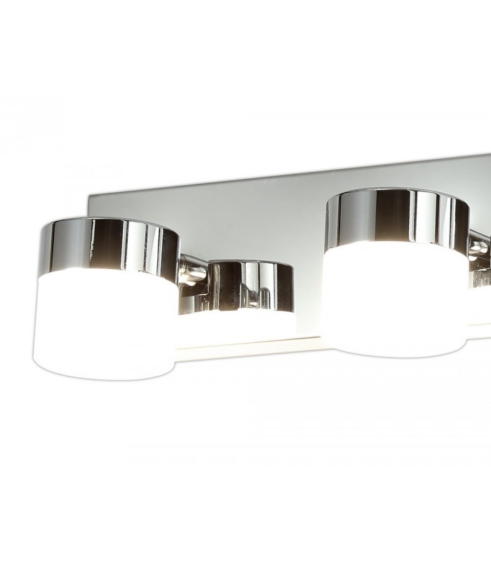 Bathroom Wall Lamp Triple Adjustable, 3 x 5W LED, 4000K, 1275lm, IP44, Polished Chrome - 4