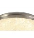 Flush Ceiling, 30cm 1 x 12W LED, 3000K, 750lm, IP44, Satin Nickel, Crystaline - 4