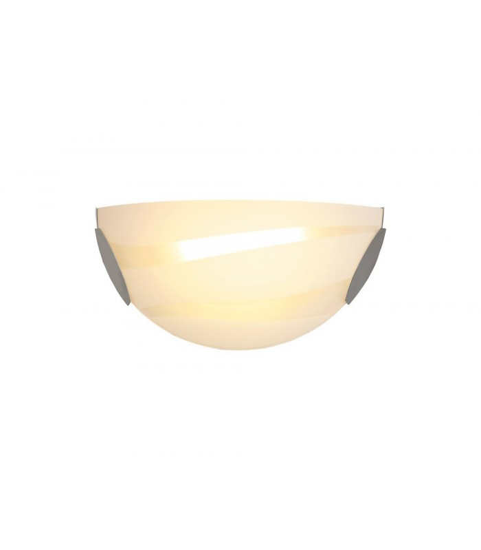 Wall Lamp, 1 x 12W LED, 3000K, 780lm, Polished Chrome, White - 1