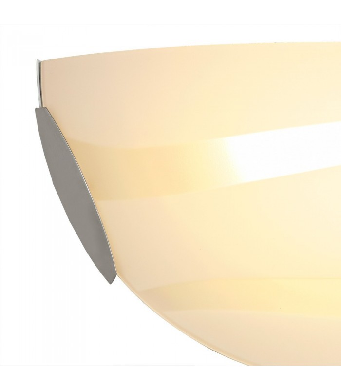 Wall Lamp, 1 x 12W LED, 3000K, 780lm, Polished Chrome, White - 6