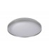 Flush Ceiling 48cm, 1 x 36W LED 3 Step-Dimmable, 3000K, 1575lm, IP44, Silver, White Acrylic - 3