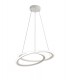 Ceiling Pendant, 1 x 40W LED, 4000K, 2996lm, 3 Step Dimming, Matt White - 1