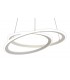 Ceiling Pendant, 1 x 40W LED, 4000K, 2996lm, 3 Step Dimming, Matt White - 6