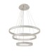 Ceiling Pendant, 3 Light 50W,30W,20W LED, 4000K, 5470lm, Dimmable, Matt White - 3