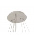 Ceiling Pendant, 3 Light 50W,30W,20W LED, 4000K, 5470lm, Dimmable, Matt White - 6