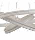 Ceiling Pendant, 3 Light 50W,30W,20W LED, 4000K, 5470lm, Dimmable, Matt White - 10