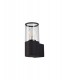 Wall Lamp 1 x E27, IP54, Anthracite, Clear - 3