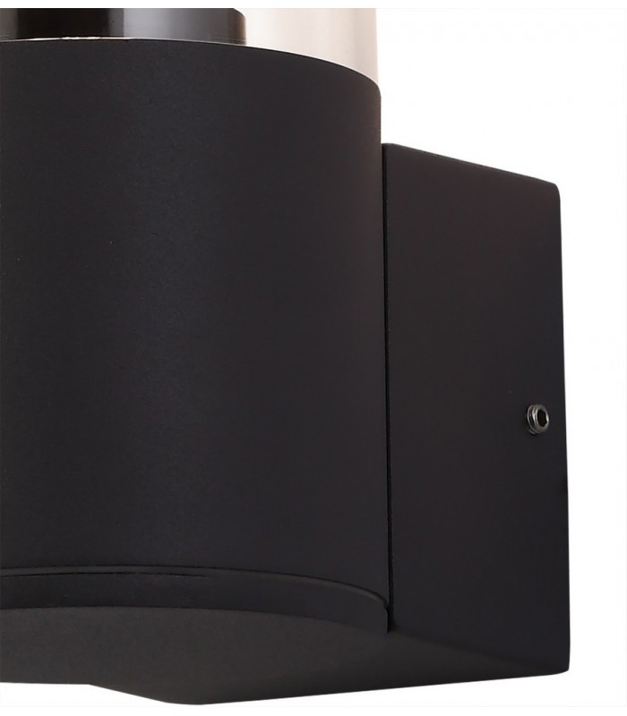 Wall Lamp 1 x E27, IP54, Anthracite, Clear - 6