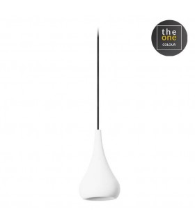 LED 1 Light Ceiling Pendant White - 1