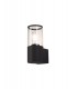 Wall Lamp 1 x E27, IP54, Anthracite, Smoked - 3