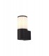 Wall Lamp 1 x E27, IP54, Anthracite, Smoked - 4