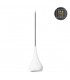 LED 1 Light Dimmable Ceiling Pendant White - 1