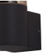 Wall Lamp 1 x E27, IP54, Anthracite, Smoked - 8