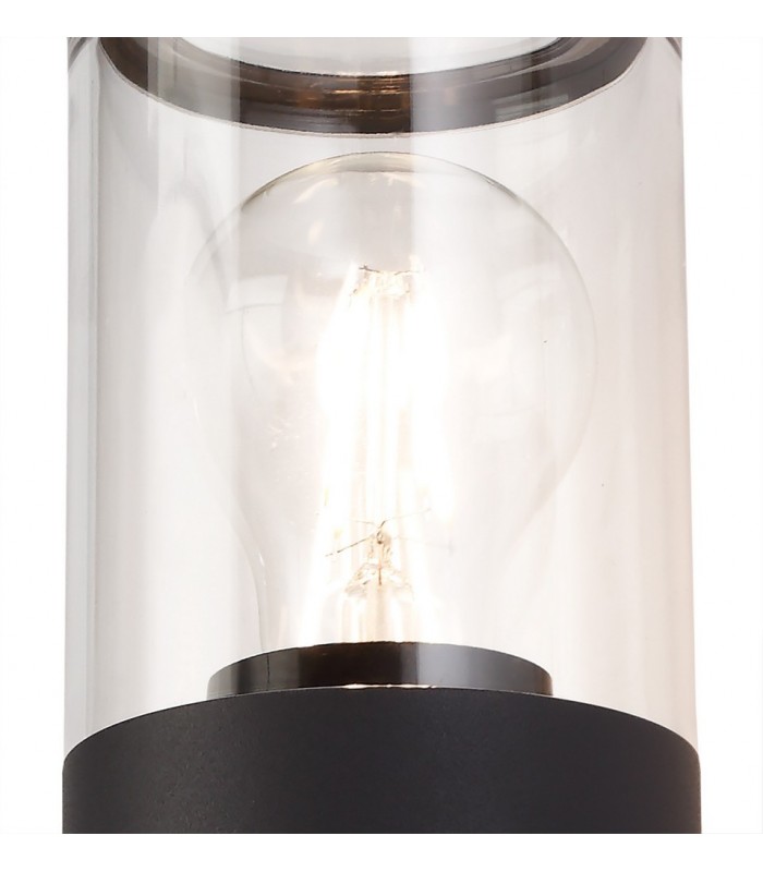 Wall Lamp 2 x E27, IP54, Anthracite, Clear - 5