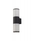 Wall Lamp 2 x E27, IP54, Anthracite, Opal - 3