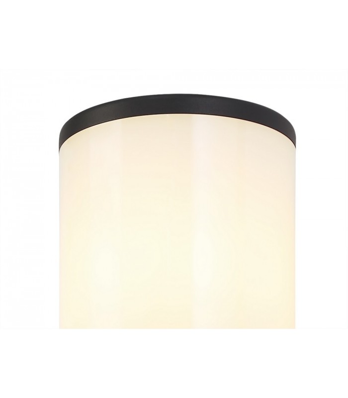 Wall Lamp 2 x E27, IP54, Anthracite, Opal - 4