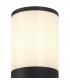 Wall Lamp 2 x E27, IP54, Anthracite, Opal - 5