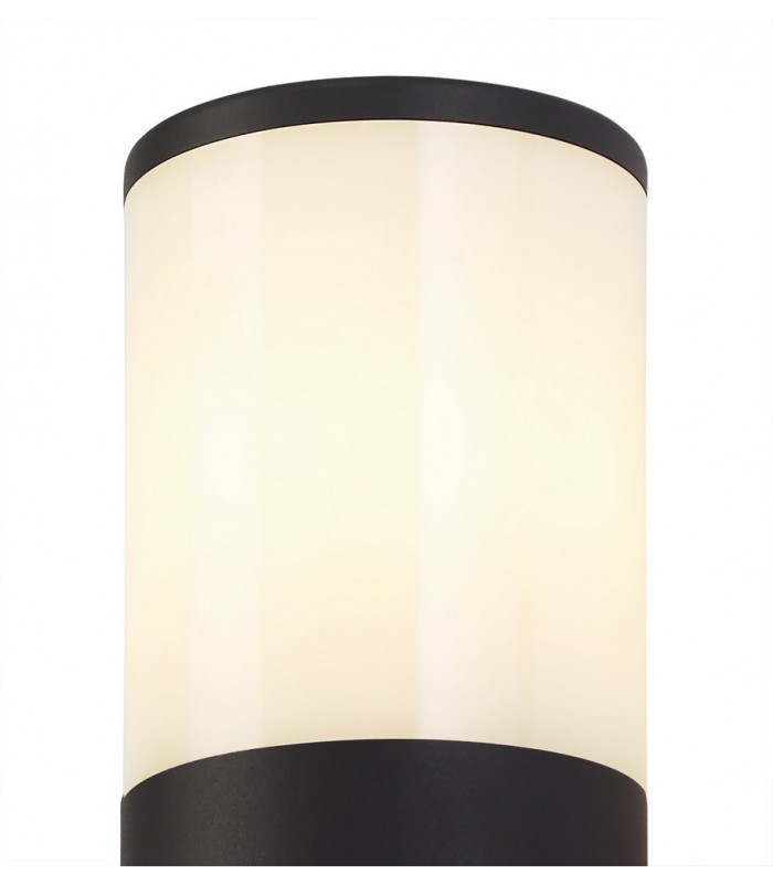 Wall Lamp 2 x E27, IP54, Anthracite, Opal - 5