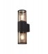 Wall Lamp 2 x E27, IP54, Anthracite, Smoked - 1