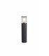 45cm Bollard Post Lamp 1 x E27, IP54, Anthracite, Clear - 1