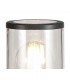 45cm Bollard Post Lamp 1 x E27, IP54, Anthracite, Clear - 4