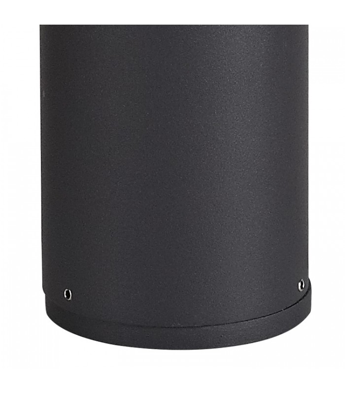45cm Bollard Post Lamp 1 x E27, IP54, Anthracite, Clear - 7