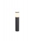 45cm Bollard Post Lamp 1 x E27, IP54, Anthracite, Smoked - 4