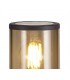 45cm Bollard Post Lamp 1 x E27, IP54, Anthracite, Smoked - 6