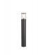 65cm Bollard Post Lamp 1 x E27, IP54, Anthracite, Clear - 1