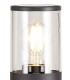 65cm Bollard Post Lamp 1 x E27, IP54, Anthracite, Clear - 5