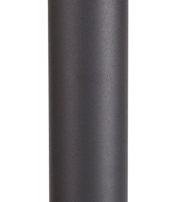 65cm Bollard Post Lamp 1 x E27, IP54, Anthracite, Clear - 6