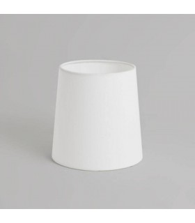 White Fabric Shade - 1