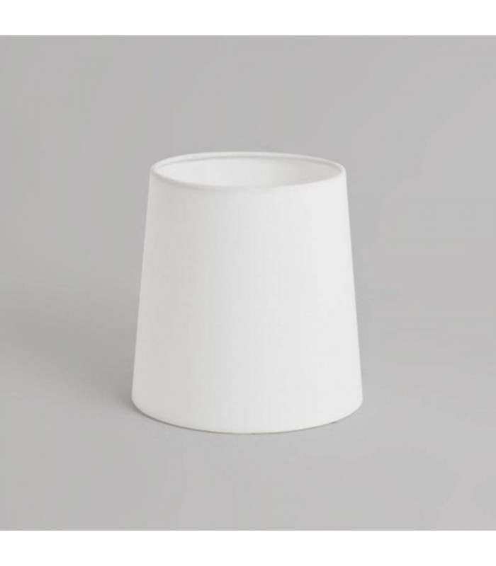 White Fabric Shade - 1