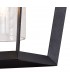 Down Wall Lamp, 1 x E27, IP54, Anthracite, Clear Rain Drop Effect Glass - 8