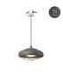 LED 1 Light Dome Ceiling Pendant Gold, Grey - 1