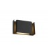 Flush Wall Lamp, 2 x 6W LED, 3000K, 535lm, IP54, Anthracite - 1